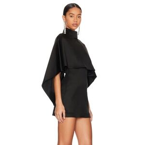 L’Academie Avah Mini Dress in Black, Size L